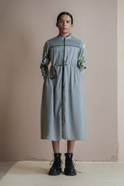 Germ Moss Smocked Dress