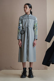 Germ Moss Smocked Dress