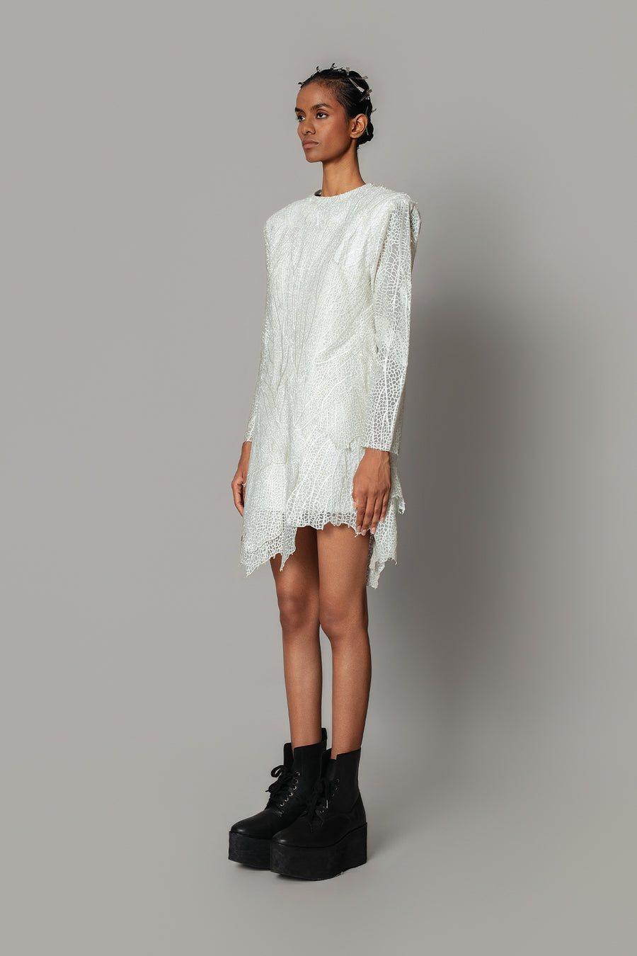 Leaf Short Dress