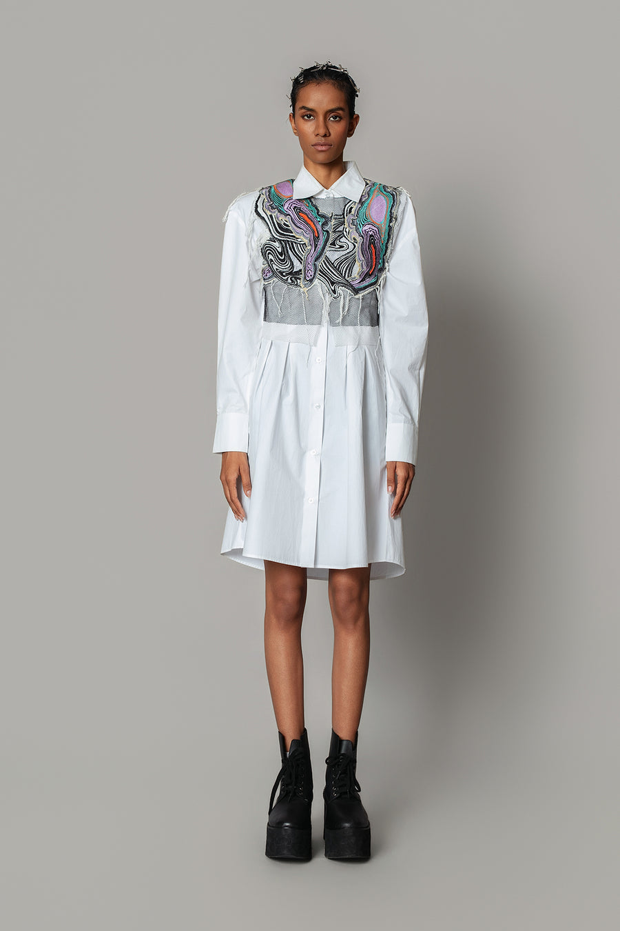 Marbel Shirt Dress