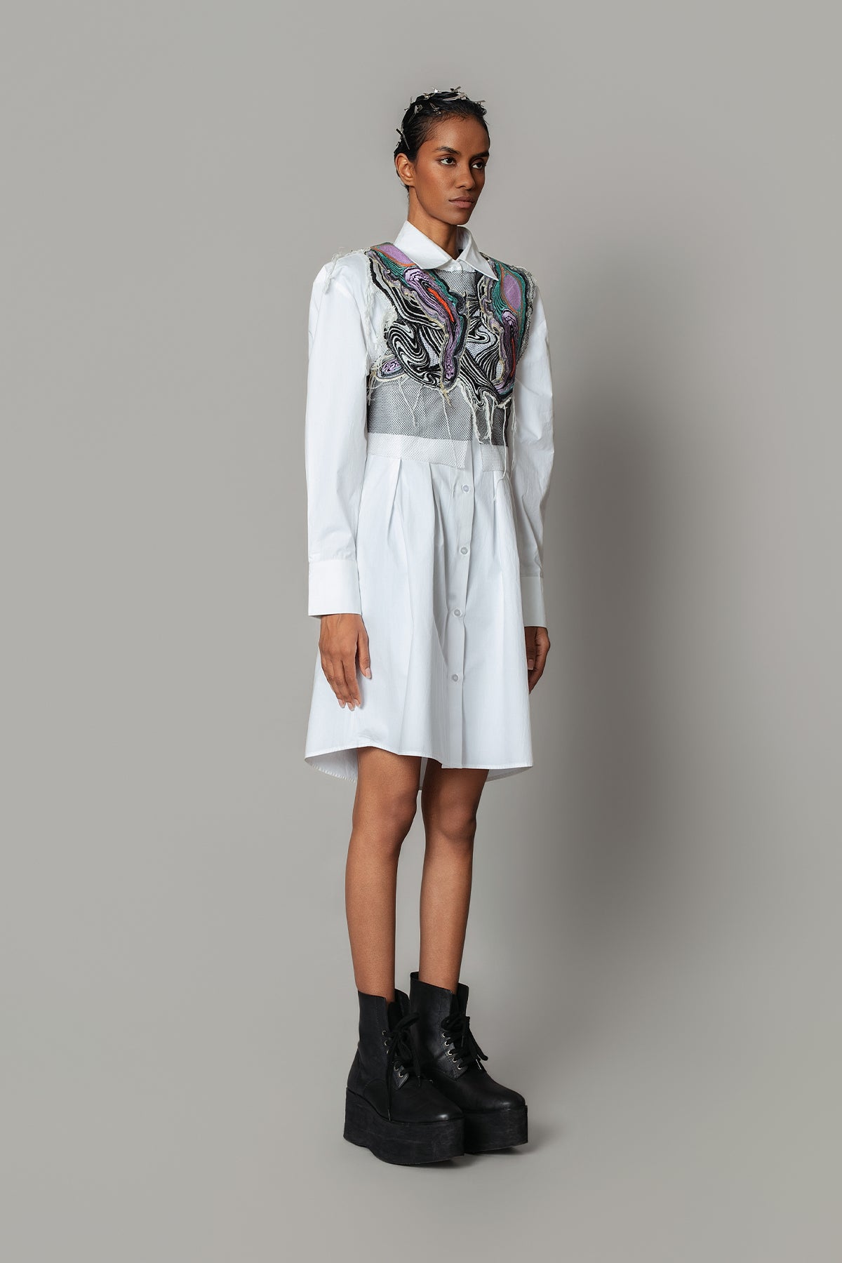Marbel Shirt Dress