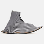 HIGH TOP OVERSIZED STRIPED SHOES