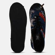 HIGH TOP PLATFORM JACQUARD KNIT SNEAKERS