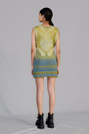 Lime Knitted Skirt