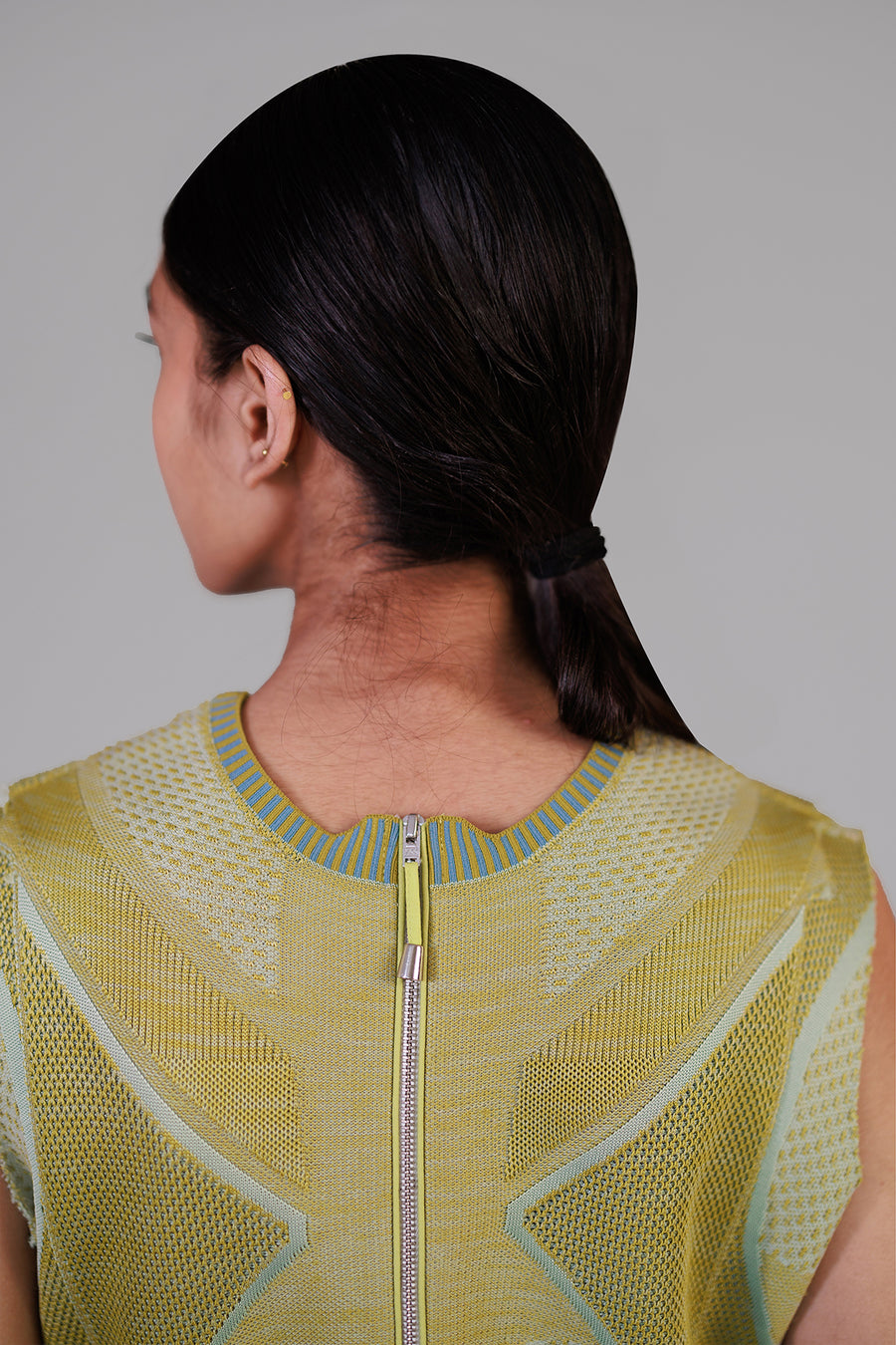 Lime Knitted Top Set