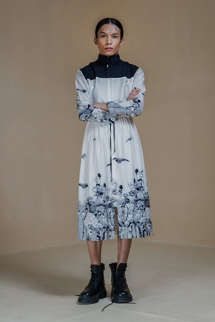 Lucian Ivory Jacket Dress