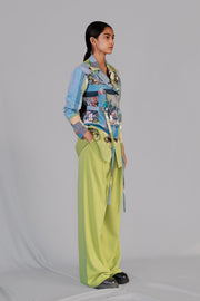 Street Printed Coat Set