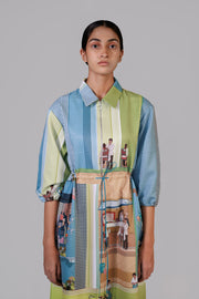 Street Printed Short Dress