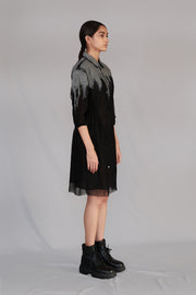 Grey Mud Short Dress