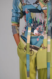 Street Printed Coat Set