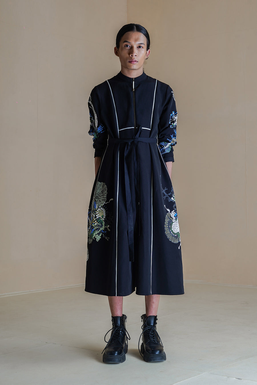 Germ Midnight Panelled Dress