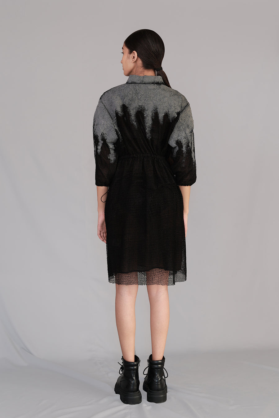 Grey Mud Short Dress