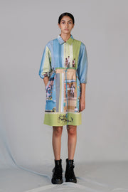 Street Printed Short Dress