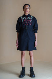Power Petal Short Dress