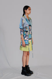 Street Printed Coat Dress