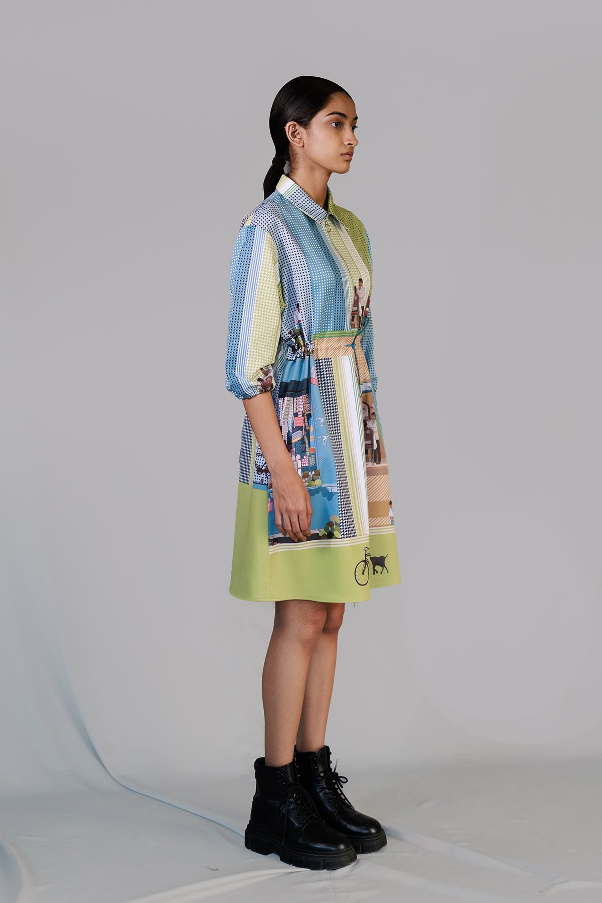 Street Printed Short Dress