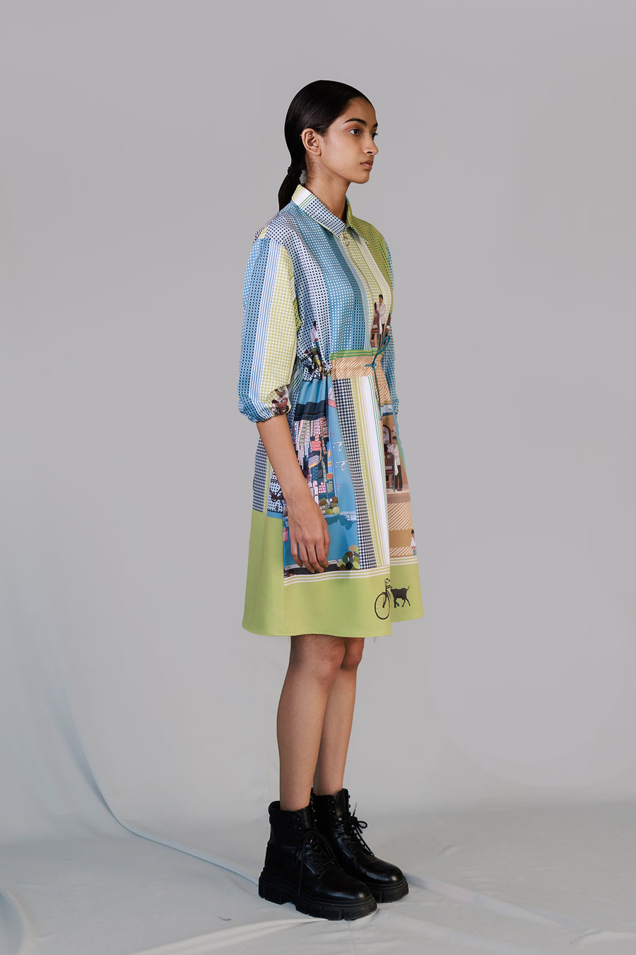 Street Printed Short Dress