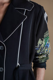 Germ Midnight Trench Coat