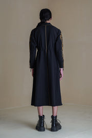 Lucian Charcoal Dress
