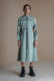 Germ Moss Smocked Dress