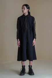 Lucian Charcoal Dress