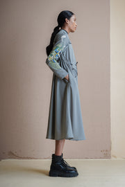 Germ Moss Smocked Dress