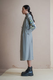 Germ Moss Smocked Dress