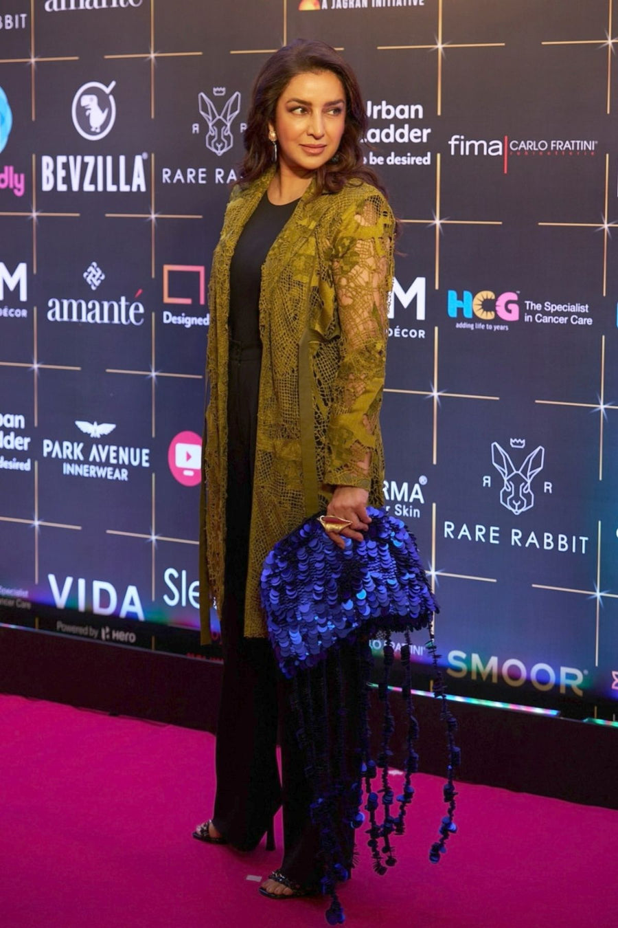 Tisca Chopra in Long Jacket