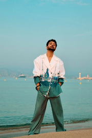 Ranveer Brar in Coat Trousers Set